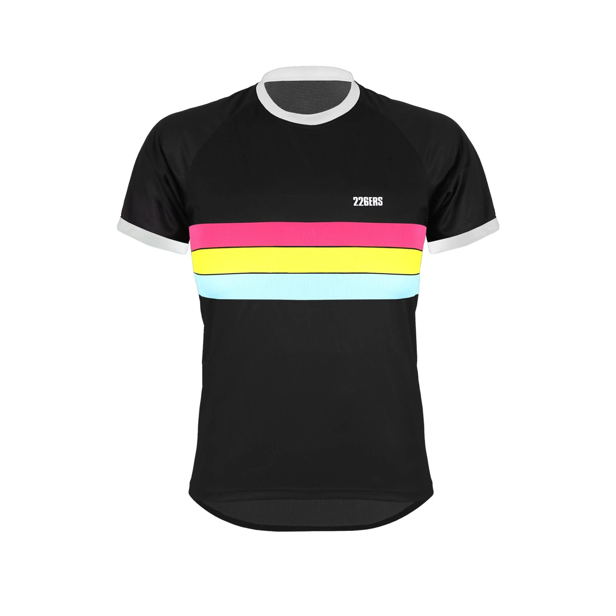 CAMISETA RUNNING HYDRAZERO FLAG - Manga corta en blanco o negro