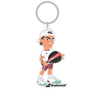 Llavero Babolat Lebron Mascot Keyring: Estilo y Pasión por el Pádel en un Accesorio Único