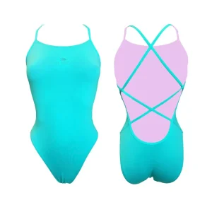 Bañador Turbo Turquesa Junior Natación Sincro (Patrón Sirene) | Crawl