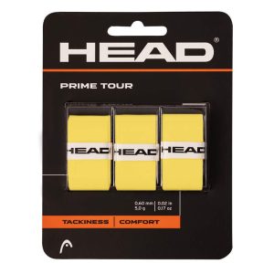 Overgrips Head Prime Tour Pack 3 unidades Amarillo